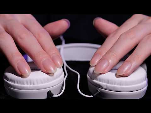 ASMR マイクに変身したヘッドホンをタッピング&スクラッチング🎧️ (No Talking)
