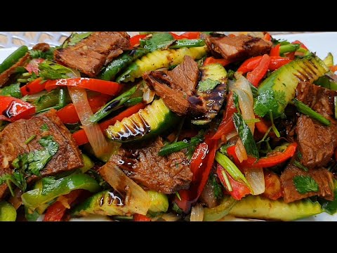 Мазаси огзингизда коладиган СУПЕР САЛАТ 😋 МЕГА ВКУСНЫЙ САЛАТ