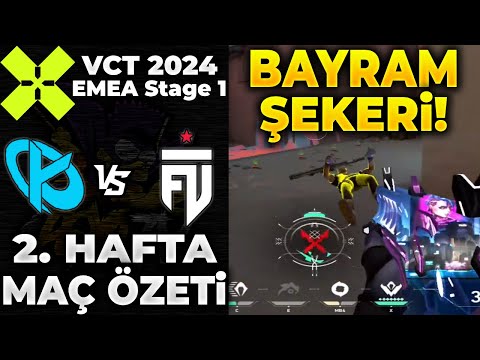Karmine Corp vs FUT MAÇ ÖZETİ | VALORANT 2024 EMEA Stage 1 - 2. HAFTA