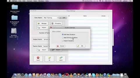 QRF700 Mac: Creating a class