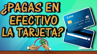 ¿Qué pasa si pago mi TARJETA DE CRÉDITO con EFECTIVO? 💳 💵#dinero