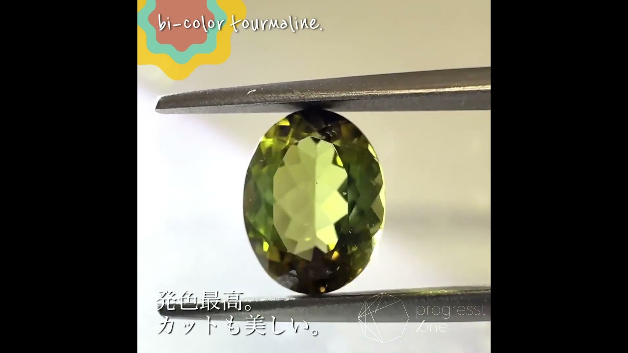 バイカラートルマリン2.01ct | progresstone