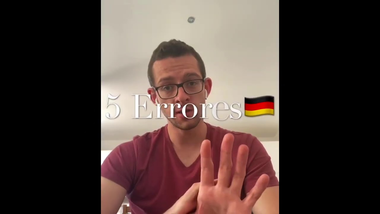 5 errores que cometí antes de venir a Alemania 🇩🇪