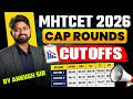 MHT CET CAP Rounds Cutoffs Explained! | Ankush Sir #mhtcet2026