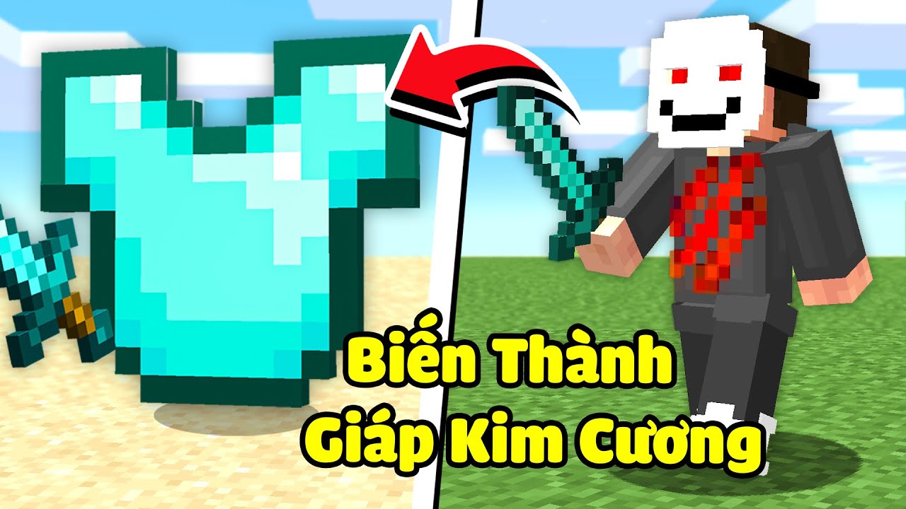 Minecraft nhưng bạn Biến Hình thành Vật Phẩm