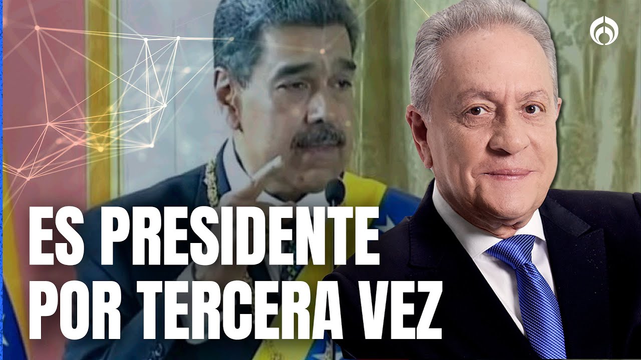 Maduro se juramenta por tercera vez como presidente de Venezuela ...