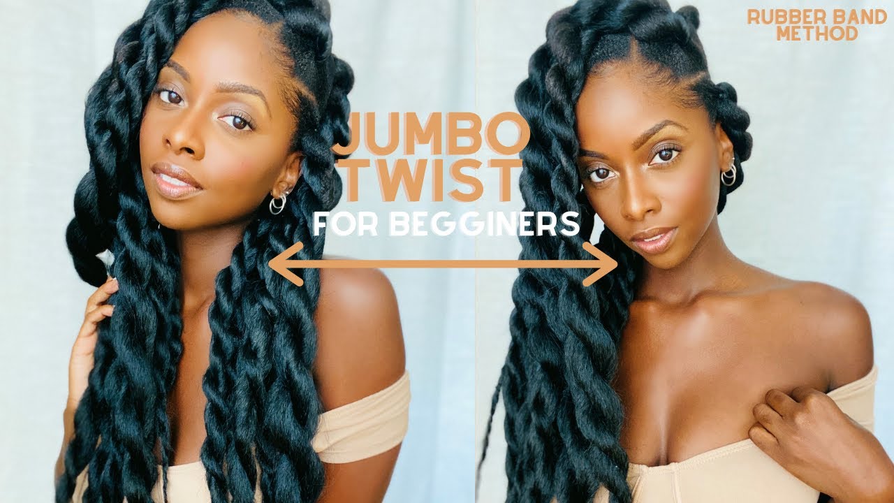 How To Jumbo Twist Rubber Band Method For Beginners YouTube