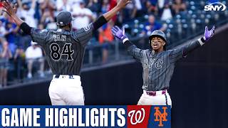 Mets vs Nationals 26 Mets Highlights