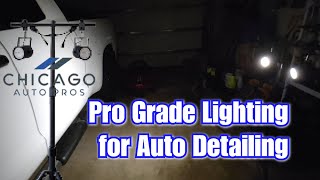 Exciting New Happenings + Pro Grade Lighting UPGRADE for Auto Detailing from Chicago Auto Pros