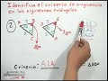 Identificación de criterios de congruencias