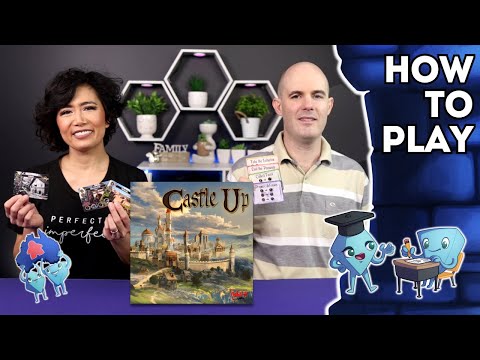 Castle Up - How to Play Board Game. With Stella and Tarrant