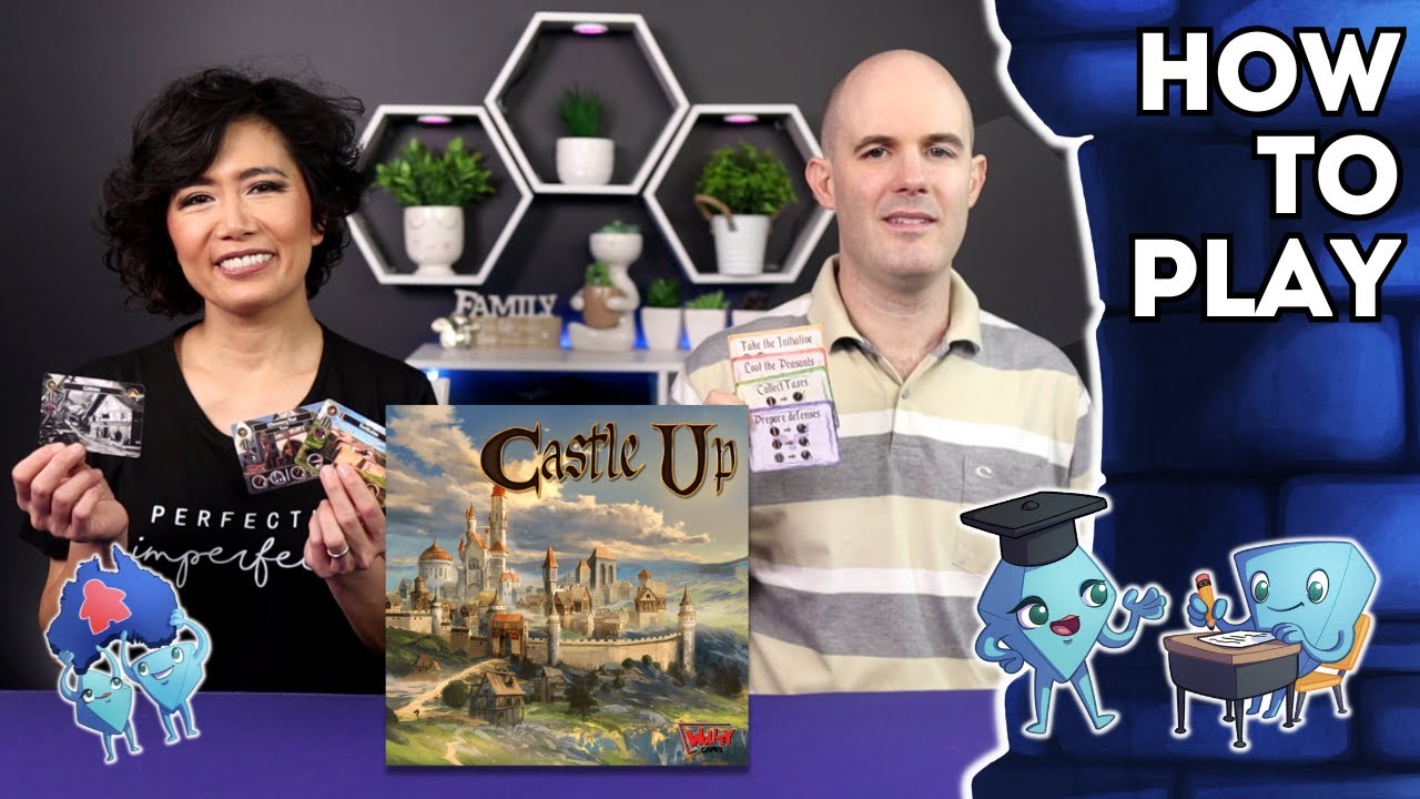 Castle Up - How to Play Board Game. With Stella and Tarrant - YouTube