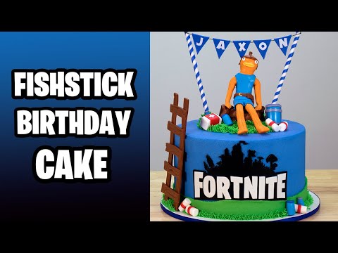 Fortnite Birthday Cake Tutorial