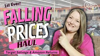1st Ever! Falling Prices Haul Target Salvage & Amazon Returns Amazing Deals New Merchandise Weekly