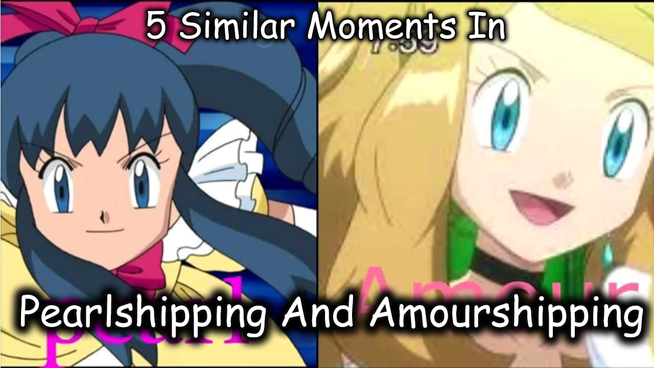 5  Similar Moments In Amourshipping and Pearlshipping