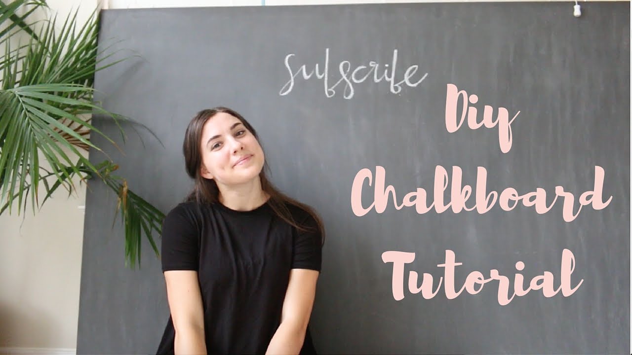 How to Make a Chalkboard < At Home in the Wildwood
