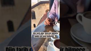 Dün anı, yarın sır. Bugün ise hediye. #shorts #gaziantep #an