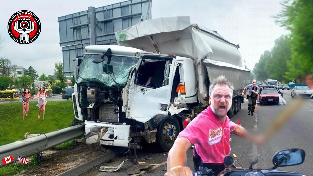 75 безумных моментов дорожной ярости — идиоты в машинах мгновенно получают карму!