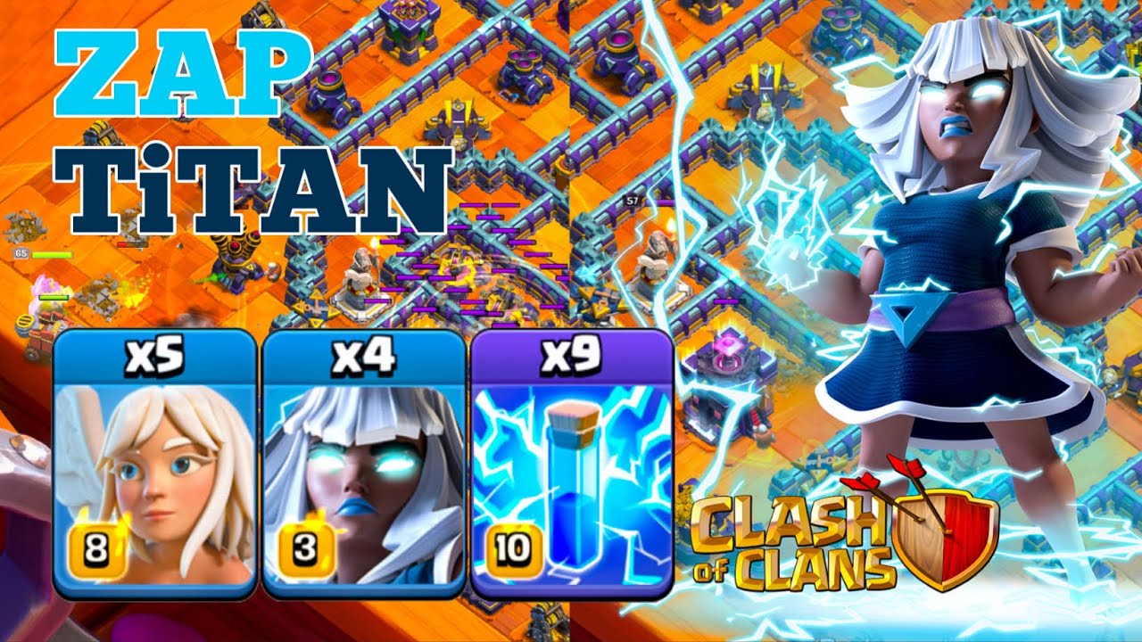 Master the Zap Electro Titan Smash Strategy in TH15 Legend League! Clash of Clans