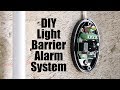 DIY Light Barrier Alarm System with an industrial grade PLC (Controllino)