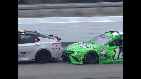 Hitting the pace car 😬 #shorts