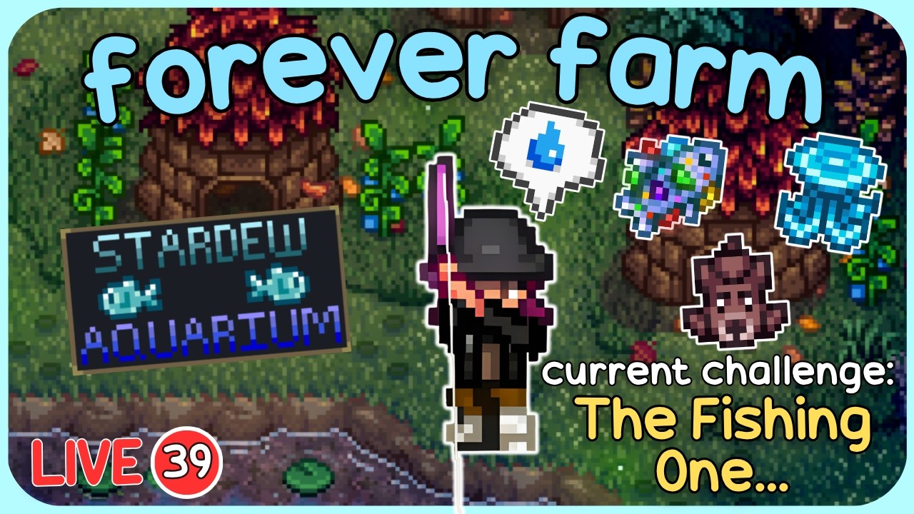 Setting up for success - Stardew Valley Forever Farm - LIVE 39