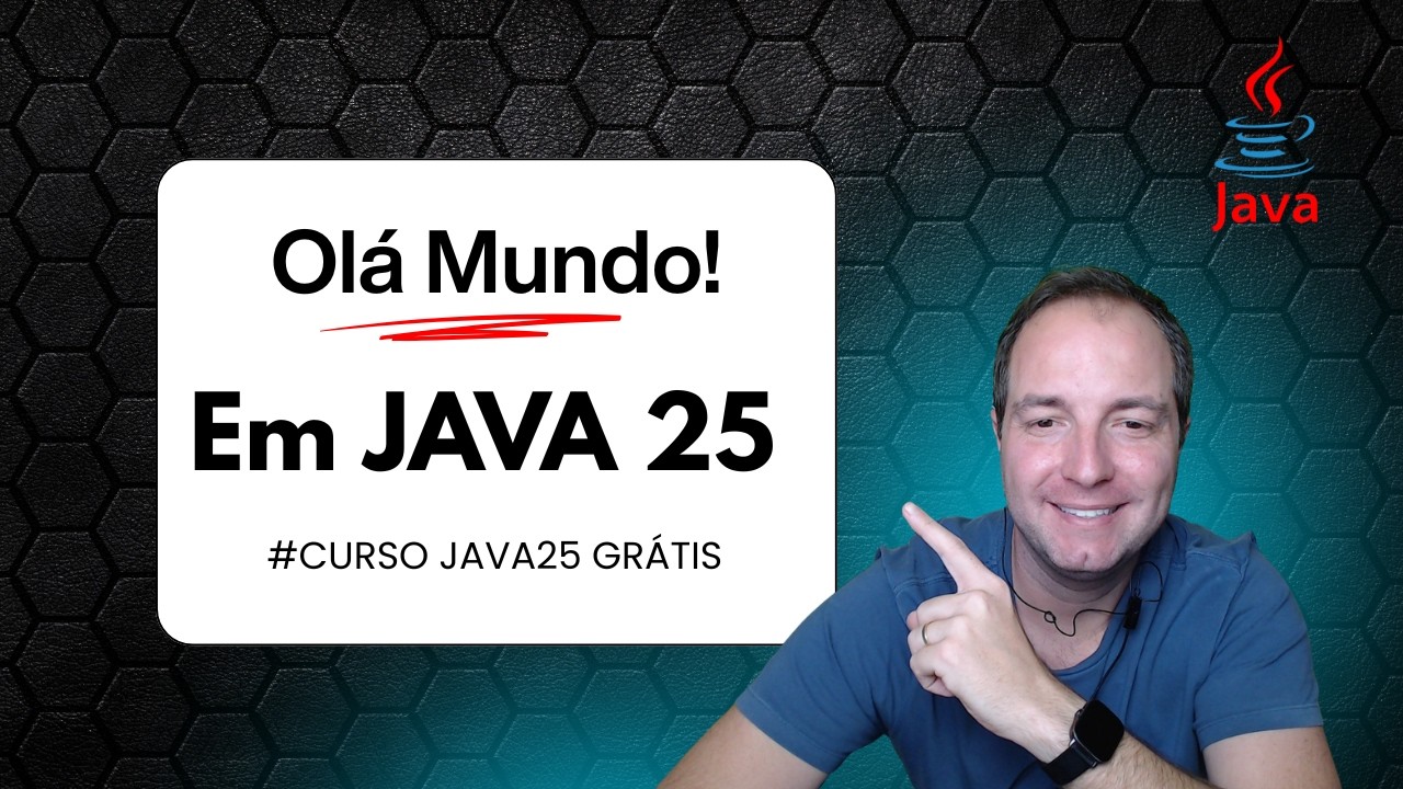 Java Em 24h DO CÓDIGO JAVA ATÉ O PROGRAMA RODANDO - CURSO JAVA 25 - GRÁTIS - YouTube