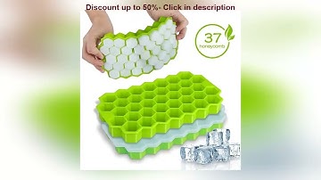1pcs Honeycomb 37 Lattice Cube Tray Maker Without Lid DIY Ice Mold