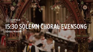 1530 Solemn Choral Evensong on Sunday 31 May