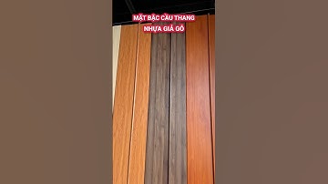 Mặt bậc cầu thang nhựa giả gỗ siêu đẹp