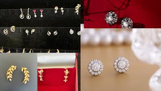 Light weight Diamond and gold second studs //నా లైట్ వెయిట్ స్టడ్స్ // 2,3 గ్రాము కమ్మలు
