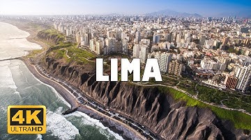 Downtown Lima, Peru 🇵🇪 | 4K Drone Footage
