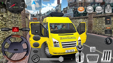 Real Ford Transit Games - Passenger Van Driving Game 2026 - Minibus Simulator - Android Gameplay