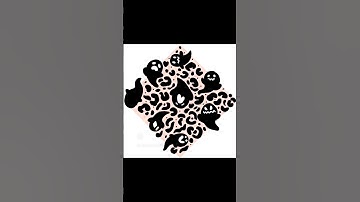 𔓎𔓎𔓎 Seamless Pattern Timelapse - Ghost Cheetah Print 𔓎𔓎𔓎