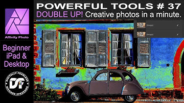 Double the Photo and Double the Blend modes to get some easy Affinity Photo manipulations.