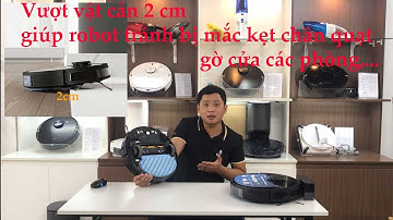 khả năng chống mắc kẹt của robot hút bụi lau nhà ecovacs deebot t5 max