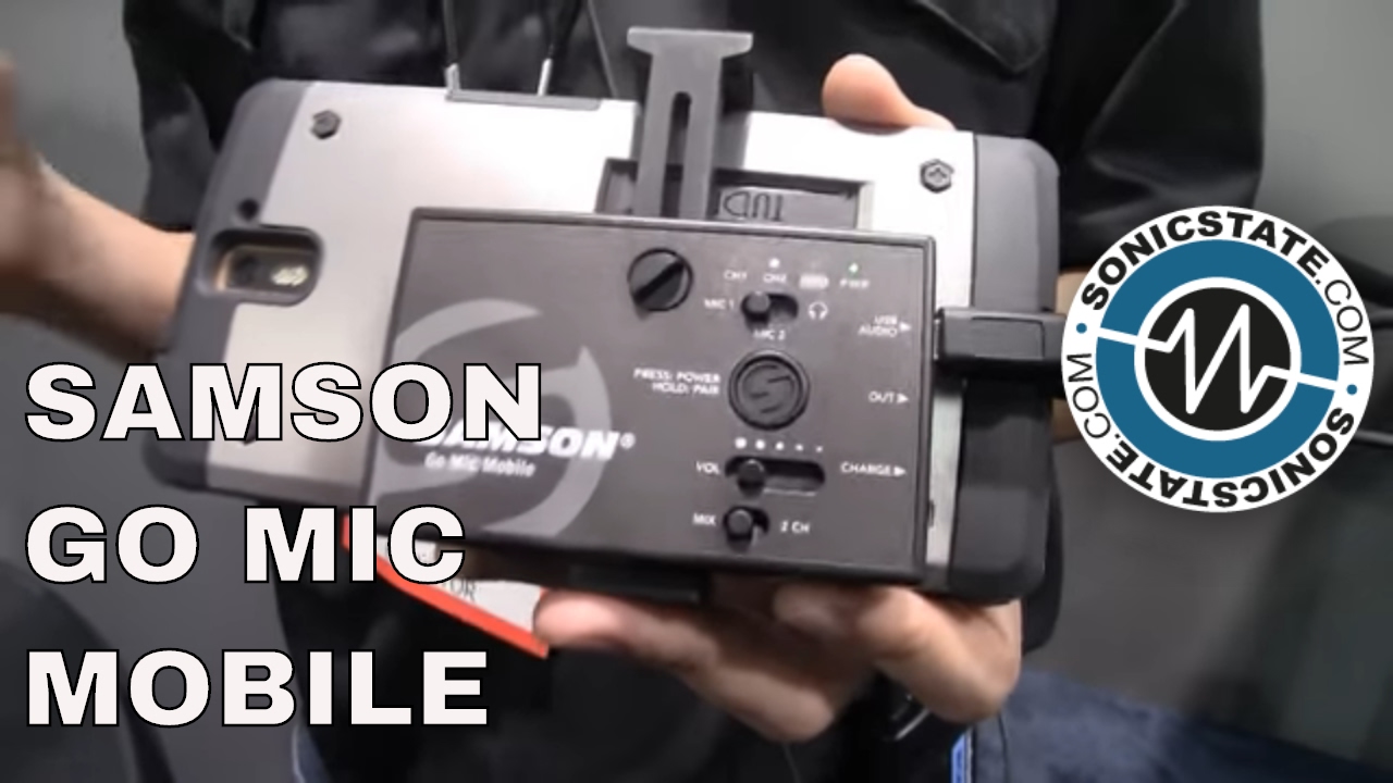 Samson Namm NAMM 2017- Samson Go Mic Wireless - YouTube