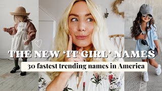 Top 30 *Fastest Trending* Girl Names In America 2024 - new data!  SJ STRUM screenshot 5
