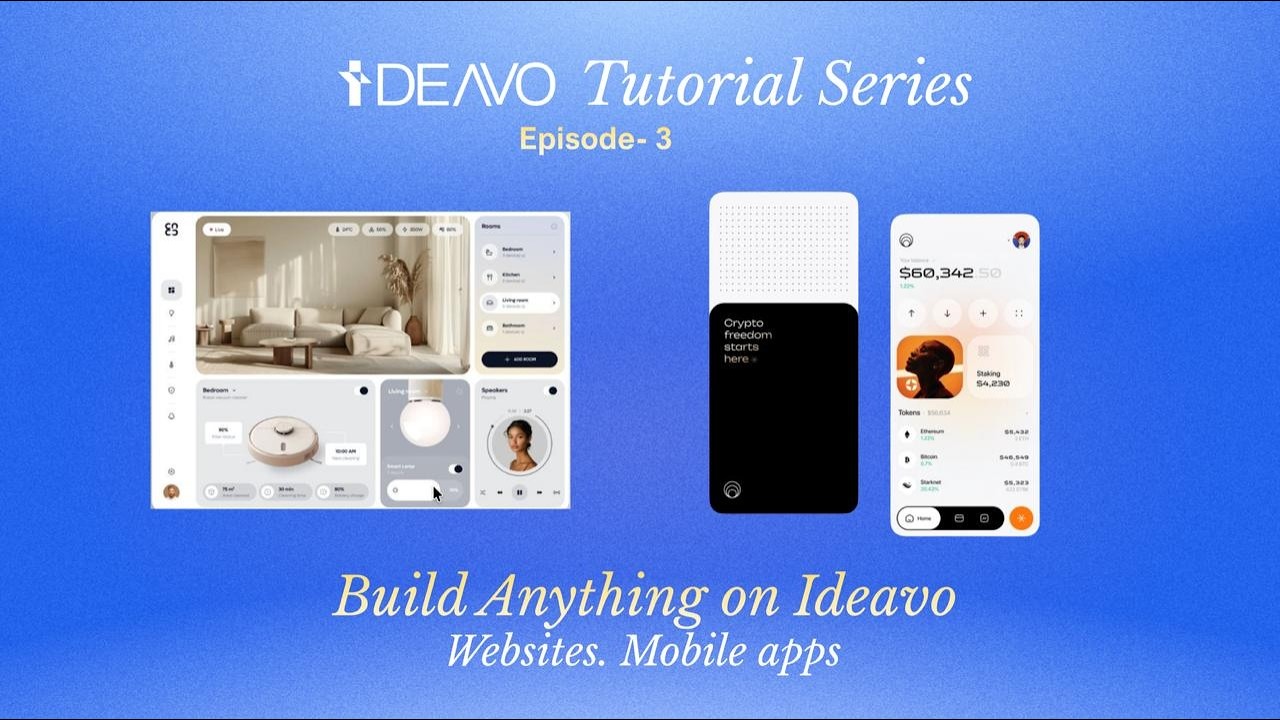 Build a Real App with Ideavo (Auth + Database Setup) - YouTube