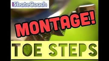 Ice Skaters Toe Steps Montage! Idea