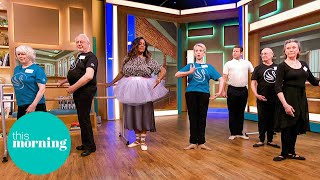 Alison & Dermot Join The Silver Swans Ballet Dancers In a Beginner Lesson | This Morning