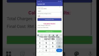 DEMONSTRATION OF ELECTRICITY BILL CALCULATOR APPLICATION - ICT602 screenshot 3
