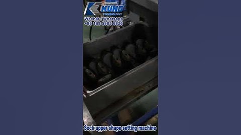 KINGKUNG Sock upper shape setting machine