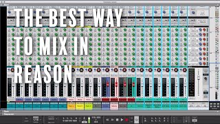 Simple Mixing Template for Reason 10 | Reason Tutorial