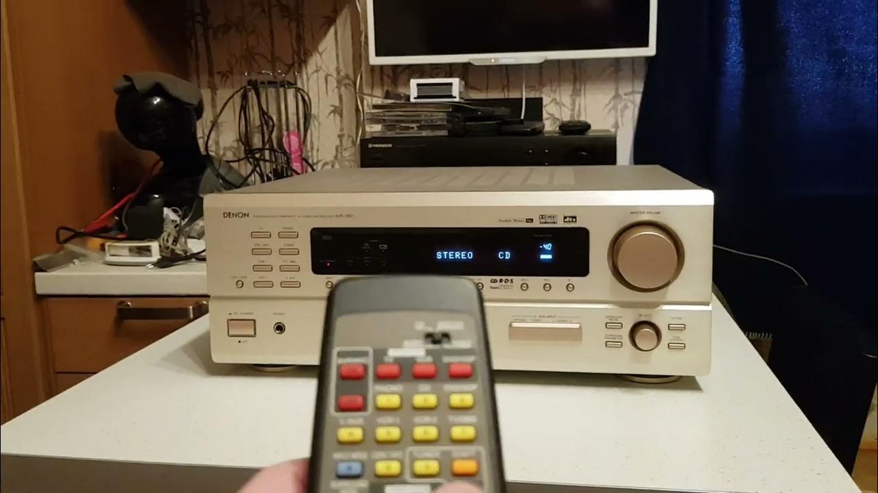 DENON AVR1802 YouTube