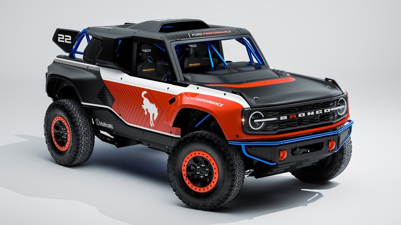 Ford Bronco DR Baja Racer - Detailed Look - YouTube