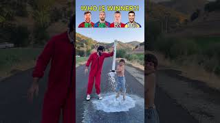 Best Footballers or Best YouTuber?! Who Did It Faster?! #ronaldo #mrbeast #youtube #shorts