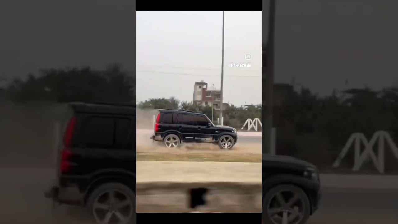 Scorpio speed accident #automobile #scorpio #viralvideo #viralshorts #views #thar4x4 #tharroxx #yt — Thar with Most Top Gangster songs  YouTube video