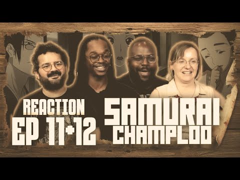 Learning from the Past - Samurai Champloo 11+12 DUB - Group Reaction