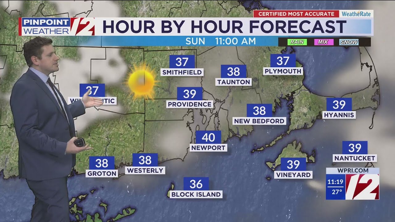 WPRI 12 Weather Forecast 2/22/25: Gradual Warmup Next Several Days ...
